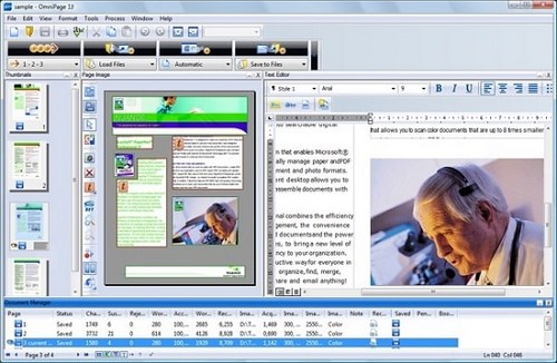 Nuance OmniPage – Phần mềm nhận dạng chữ in OCR trên nền tảng Windows