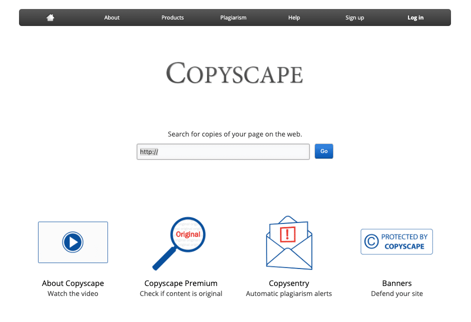 Phần mềm check đạo văn CopyScape