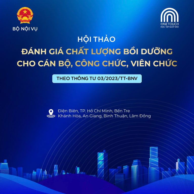 Kế hoạch triển khai đánh giá chất lượng bồi dưỡng cán bộ, công chức, viên chức theo Thông tư 03/2023/TT-BNV