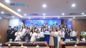 Tập thể VTC NetViet chụp hình lưu niệm tại sự kiện